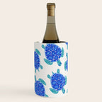 Sea Turtle - Blue Palette Wine Chiller Gallery Image 3