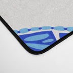 Sea Turtle - Blue Palette Desk Mat Gallery Image 4