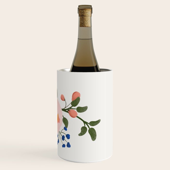 Delicate florals no2 Wine Chiller Gallery Image 3