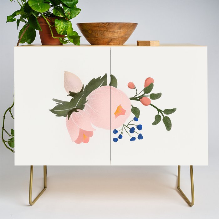 Delicate florals no2 Credenza Gallery Image 1