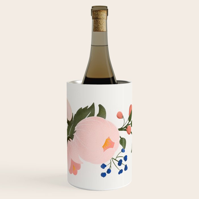 Delicate florals no2 Wine Chiller Gallery Image 1