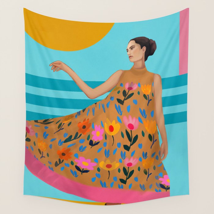 Under the Sun Wall Tapestry Gallery Image 1