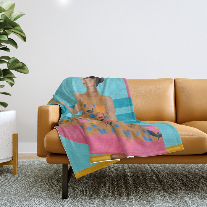 Under the Sun Throw Blanket Gallery Image 1