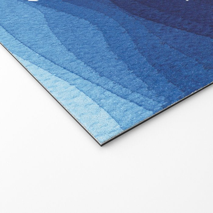 Falling star, shooting star, sailboat ocean waves blue sea Welcome Mat Gallery Image 2