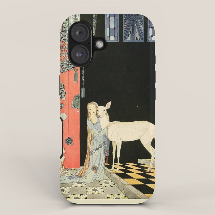Art by Virginia Frances Sterrett from "Old French Fairy Tales," 1920 iPhone Case Gallery Image 1