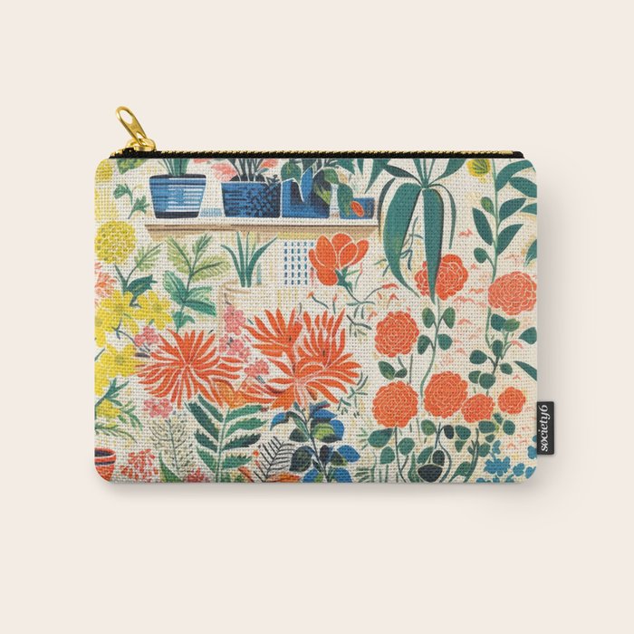 Colourful Flower Nursery Carry All Pouch Gallery Image 1