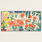 Colourful Flower Nursery Desk Mat Gallery Image 3