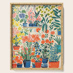 Colourful Flower Nursery Serving Tray Gallery Image 1