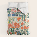 Colourful Flower Nursery Duvet Cover Gallery Image 6