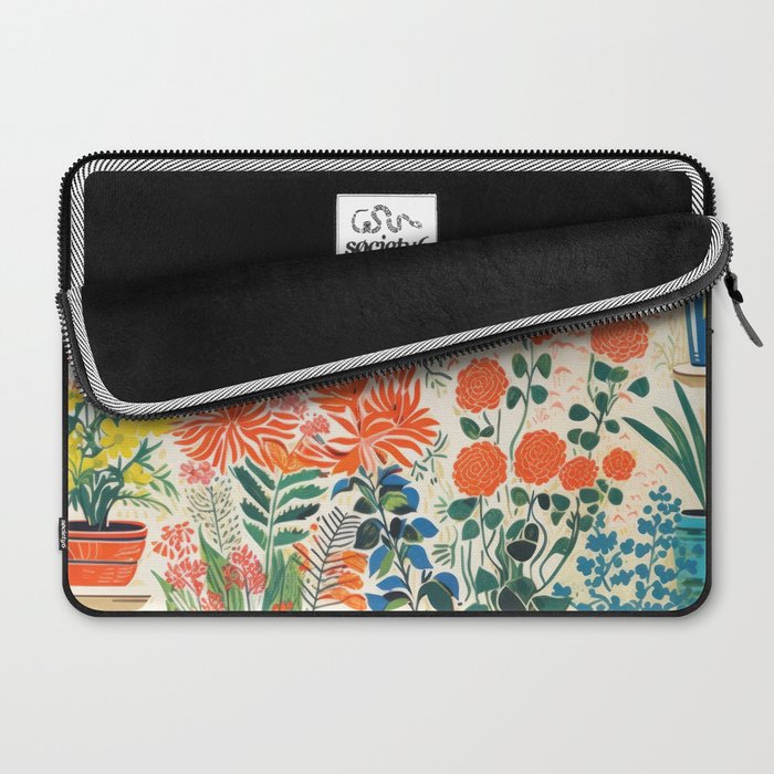 Colourful Flower Nursery Laptop Sleeve Gallery Image 2