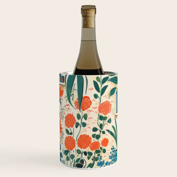 Colourful Flower Nursery Wine Chiller Gallery Image 3