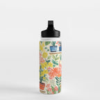 Colourful Flower Nursery Water Bottle Gallery Image 3