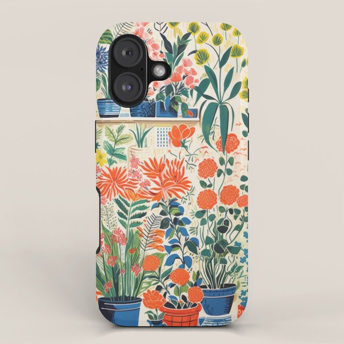 Colourful Flower Nursery iPhone Case Gallery Image 1