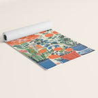 Colourful Flower Nursery Yoga Mat Gallery Image 2