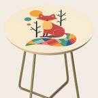 Rainbow Fox Side Table Gallery Image 2