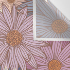 Monarch Butterfly and Wildflowers - Cream Wall Tapestry Gallery Image 3