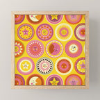 Many faces of Sun, Moon and Stars Mini Art Print Gallery Image 1
