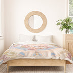 Renaissance Ceiling Painting Gods Angels Fresco Duvet Cover Gallery Image 3
