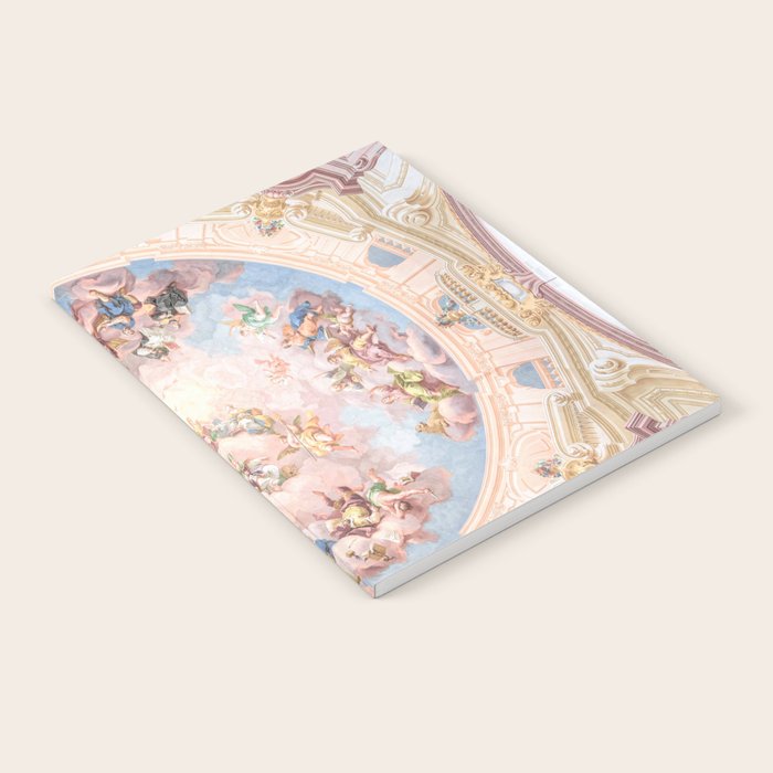 Renaissance Ceiling Painting Gods Angels Fresco Notebook Gallery Image 2