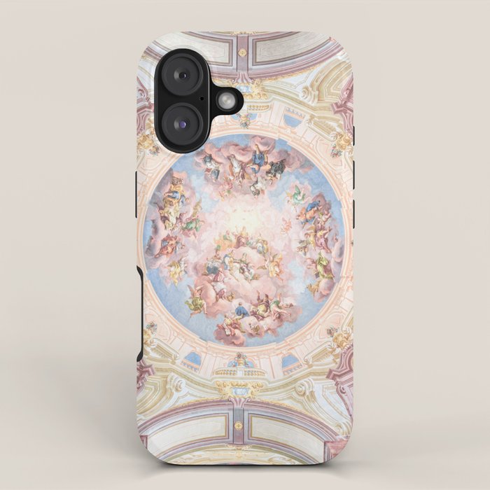 Renaissance Ceiling Painting Gods Angels Fresco iPhone Case Gallery Image 1