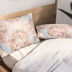 Renaissance Ceiling Painting Gods Angels Fresco Pillow Sham Gallery Image 2