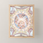 Renaissance Ceiling Painting Gods Angels Fresco Mini Art Print Gallery Image 1