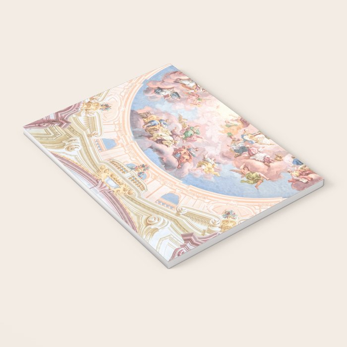 Renaissance Ceiling Painting Gods Angels Fresco Notebook Gallery Image 3