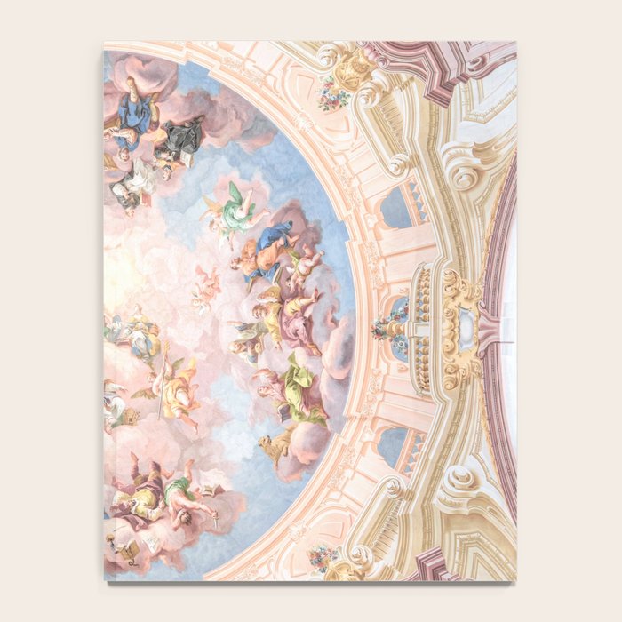 Renaissance Ceiling Painting Gods Angels Fresco Notebook Gallery Image 4