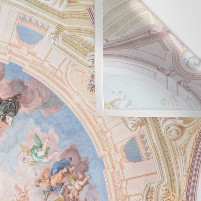 Renaissance Ceiling Painting Gods Angels Fresco Wall Tapestry Gallery Image 3