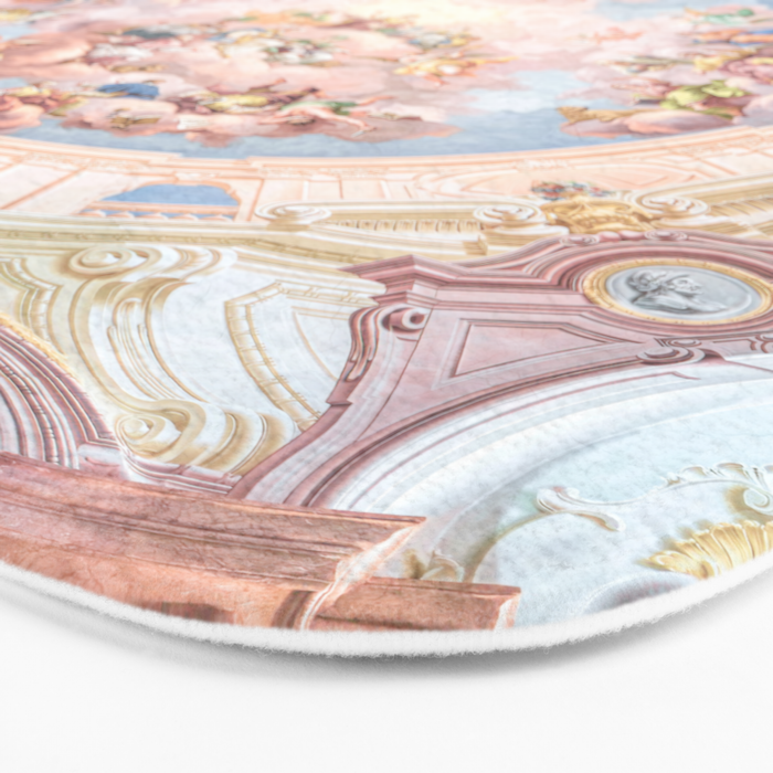 Renaissance Ceiling Painting Gods Angels Fresco Bath Mat Gallery Image 3