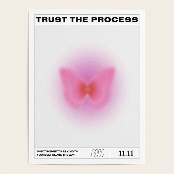 Trust The Process Poster Poster Gallery Image 4