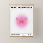 Trust The Process Poster Mini Art Print Gallery Image 1