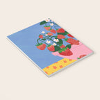 Potted Strawberries Notebook Gallery Image 3