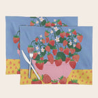 Potted Strawberries Placemat Gallery Image 1