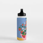 Potted Strawberries Water Bottle Gallery Image 3