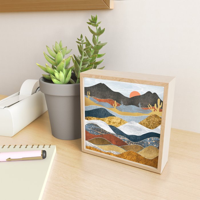 Desert Cold Mini Art Print Gallery Image 2