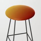 OMBRE RUST YELLOW COLOR Stool Gallery Image 2