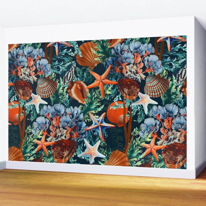 Bottom of the Ocean Wall Mural Gallery Image 2