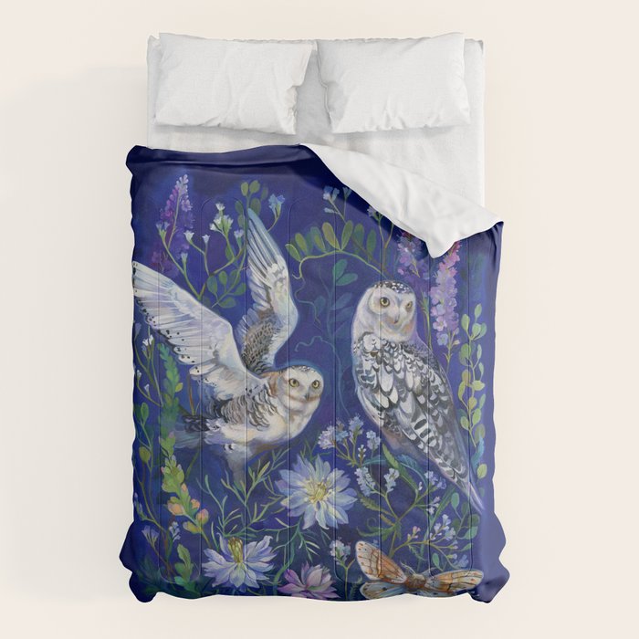 Flower Garden Owls Comforter Gallery Image 6
