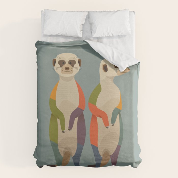 Meerkats Duvet Cover Gallery Image 6