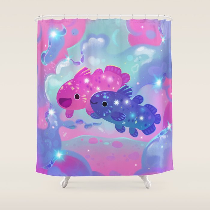 Coelacanth Shower Curtain Gallery Image 1
