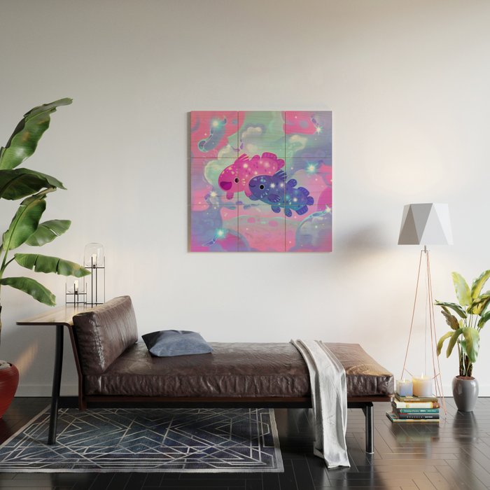 Coelacanth Wood Wall Art Gallery Image 2
