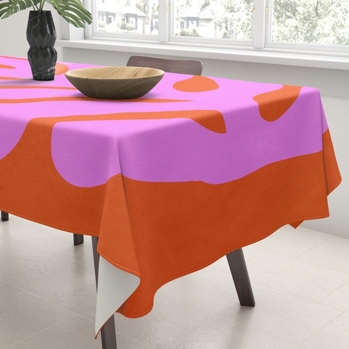 Flamingo & Orioles: Matisse Paper Cutouts 10 Tablecloth Gallery Image 3