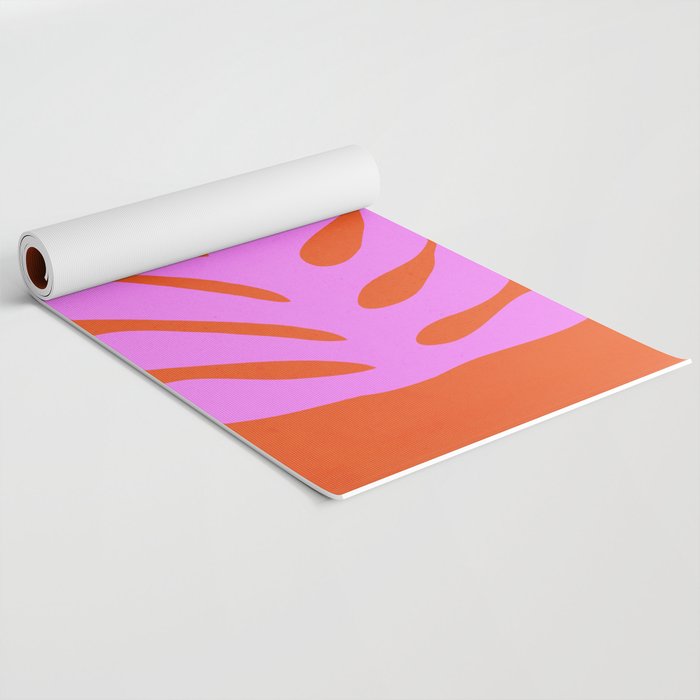 Flamingo & Orioles: Matisse Paper Cutouts 10 Yoga Mat Gallery Image 2