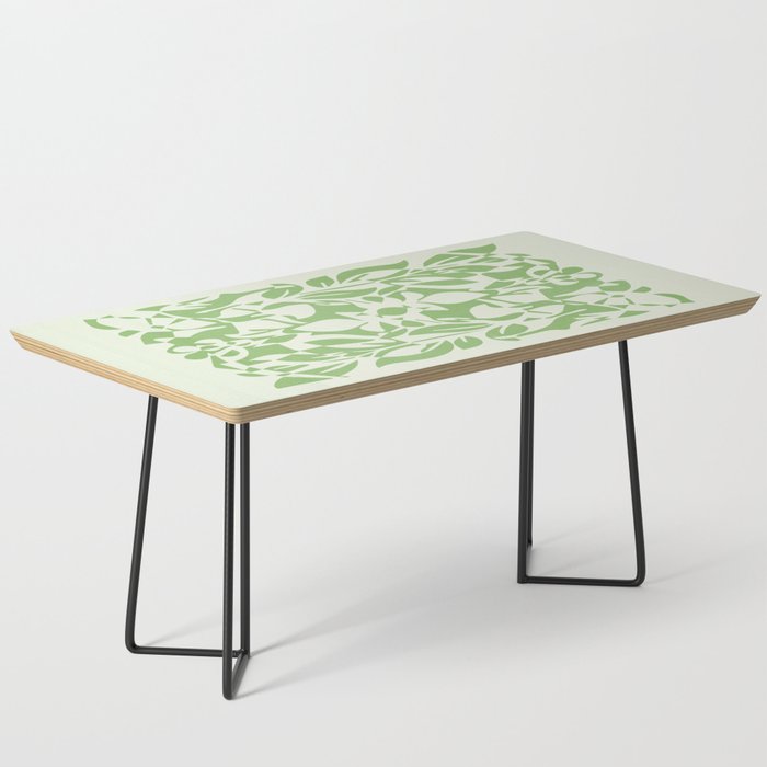 Floral Pattern: Forest Green Edition Coffee Table Gallery Image 1