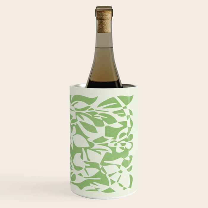 Floral Pattern: Forest Green Edition Wine Chiller Gallery Image 3