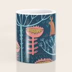 Block print bunny Coffee Mug Gallery Image 4