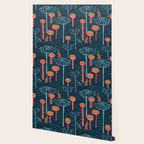 Block print bunny Wallpaper Gallery Image 2