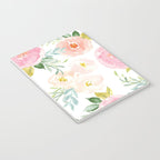 Sweet Pink Blooms (Floral 02) Notebook Gallery Image 3