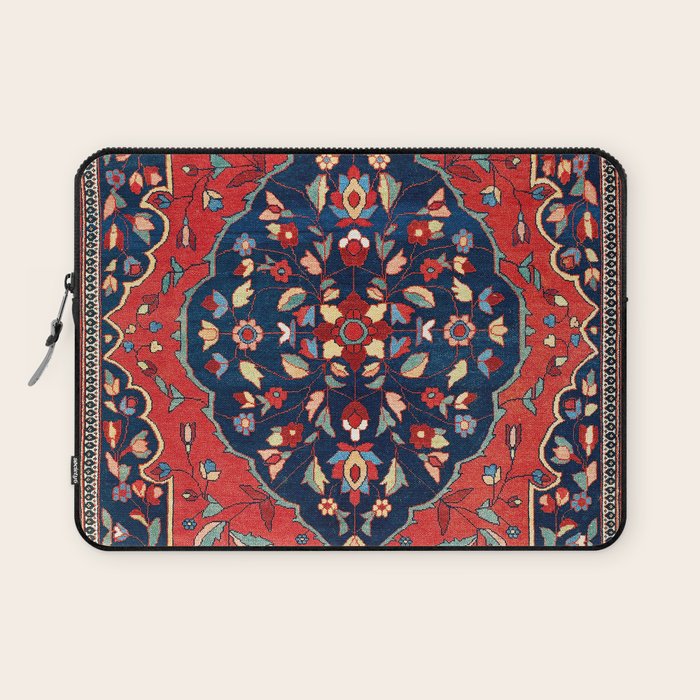 Sarough Farahan Arak West Persian Rug Print Laptop Sleeve Gallery Image 1